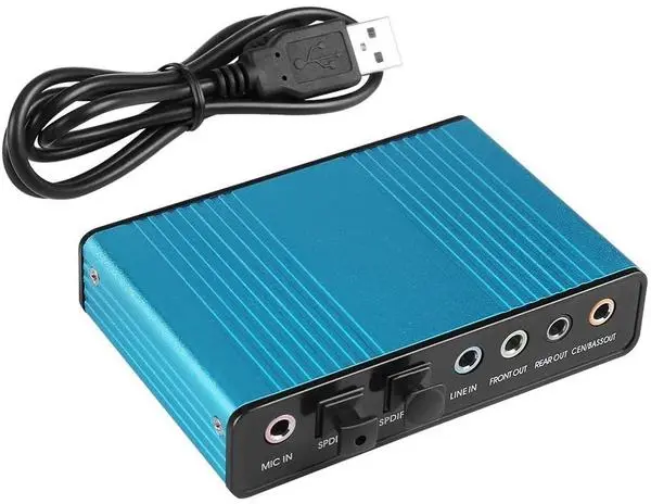 Звукова карта ESTILLO, USB, 5.1 - EST-SND-5.1USB