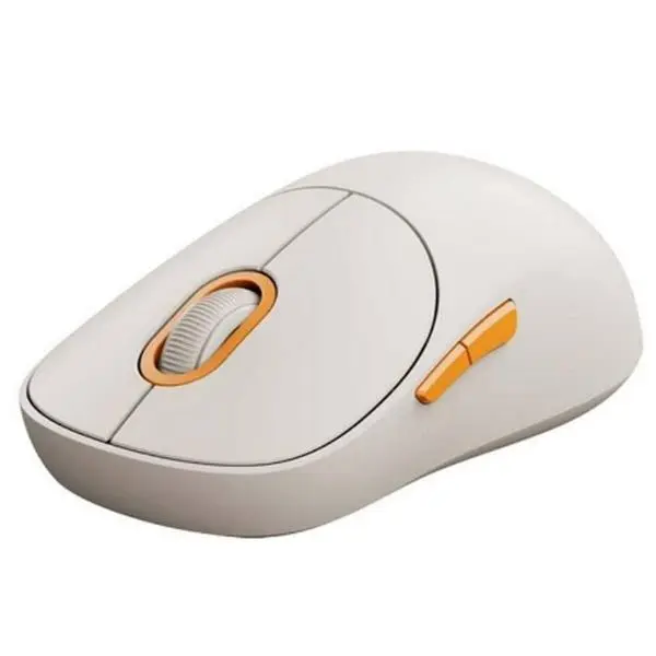 Мишка Xiaomi Wireless Mouse 3, оптична (1200 dpi), безжична, Bluetooth, USB, бяла, BHR8912GL