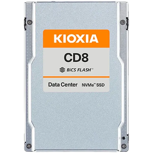 SSD Kioxia (U.2 15MM, 3.84TB, Pcle Gen4 1x4, BiCS FLASH TLC, CD8-R SIE) - (1005) - KCD8XRUG3T84