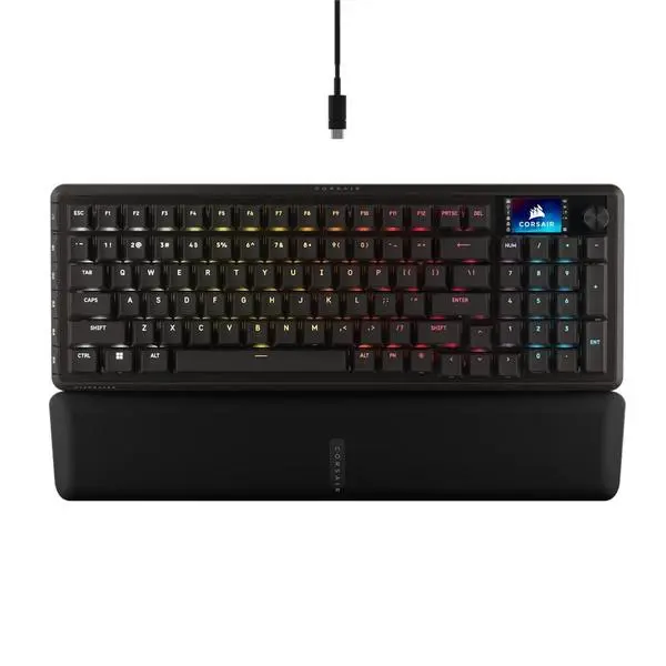 Геймърскa механична клавиатура Corsair Vanguard Pro 96 Hall Effect - Hyperdrive Magnetic Switch - CORSAIR-KEY-CH-91E911G-NA