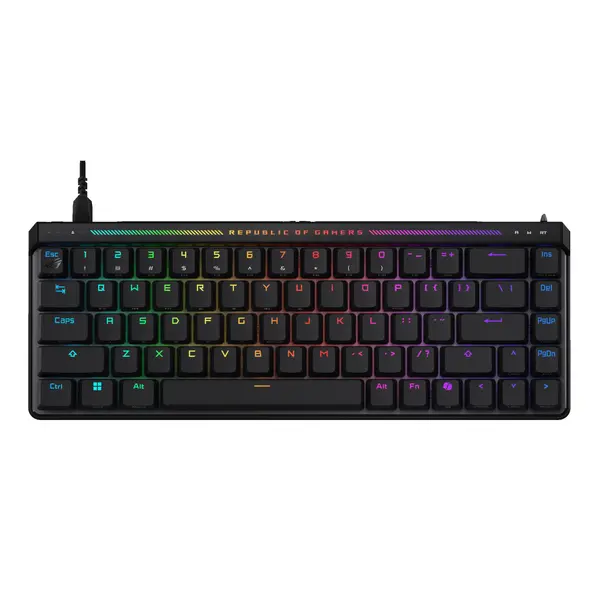 Геймърска Механична Клавиатура ASUS ROG Falchion Ace HFX - ROG HFX Magnetic Switch - ASUS-KEY-ROG-FALC-HFX